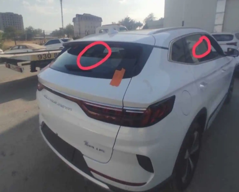 Комплект нетонированных стекол для BYD